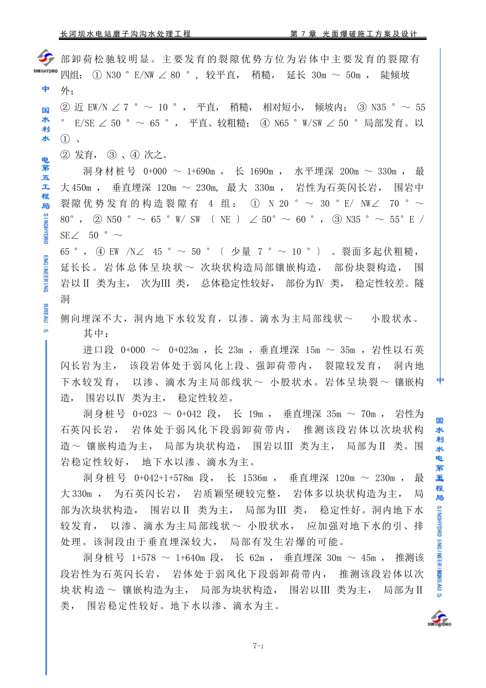 光面爆破施工方案及设计_第2页