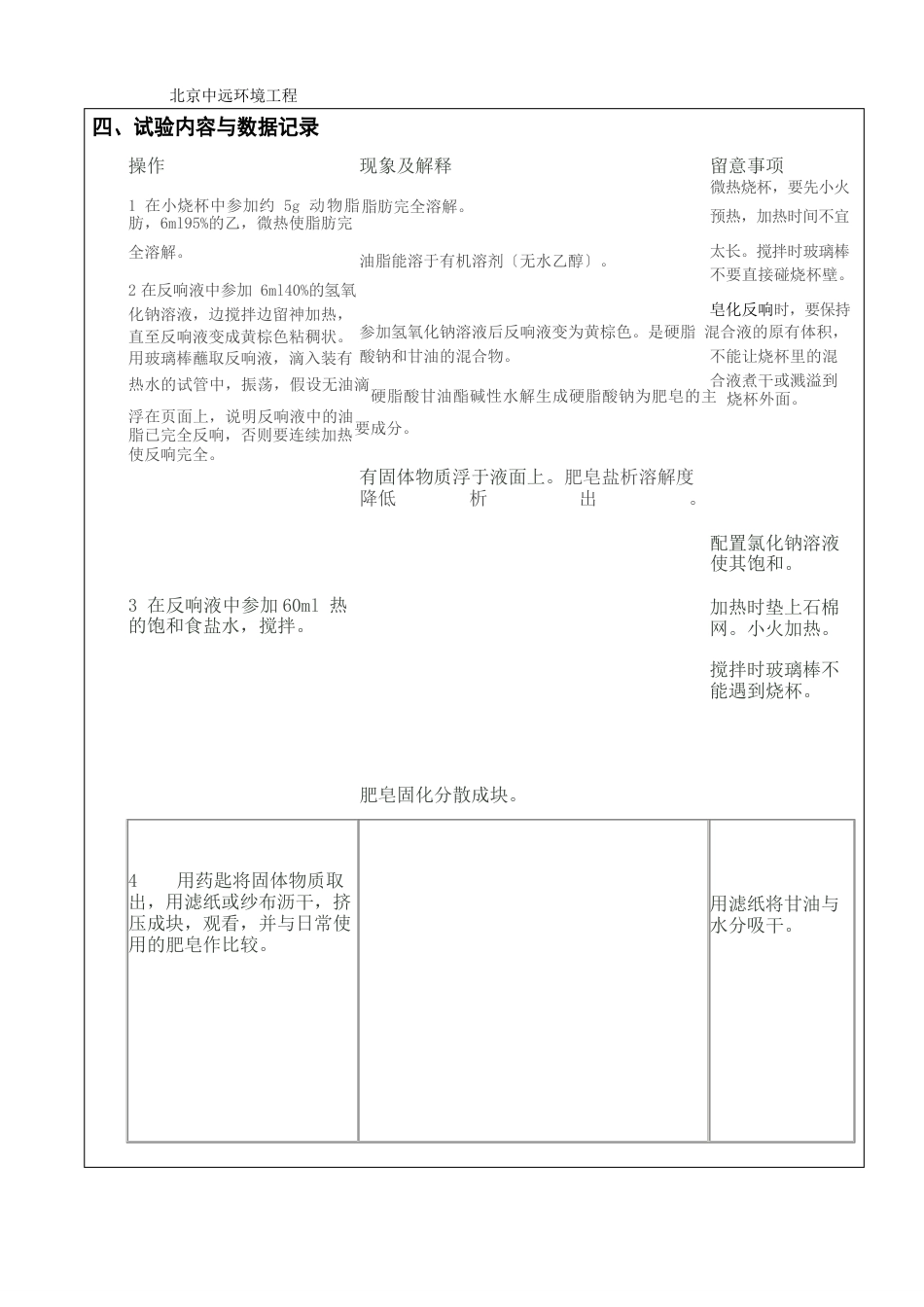 皂化反应实验报告_第3页
