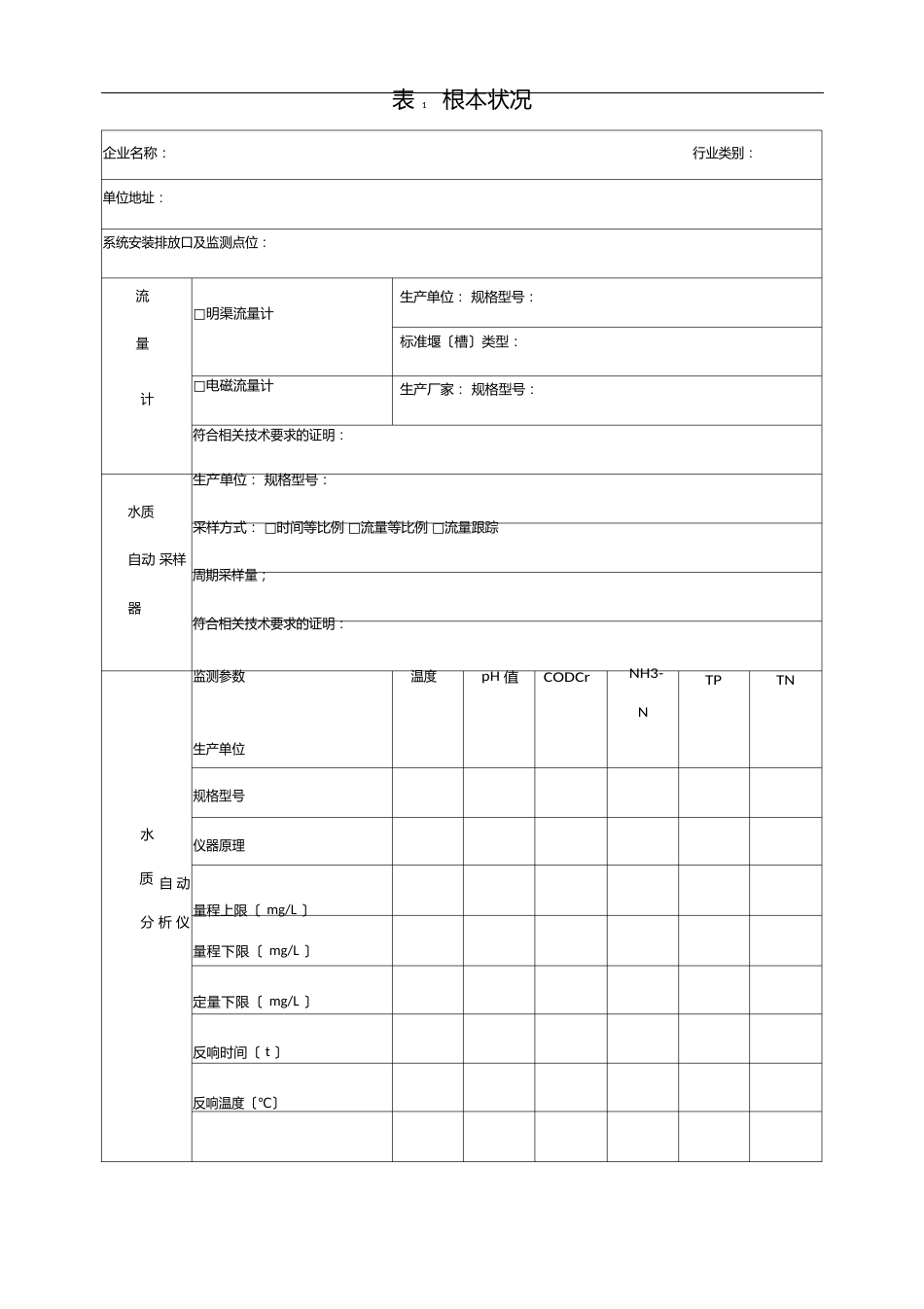 水污染源在线监测系统验收报告格式HJ3542023年版_第2页