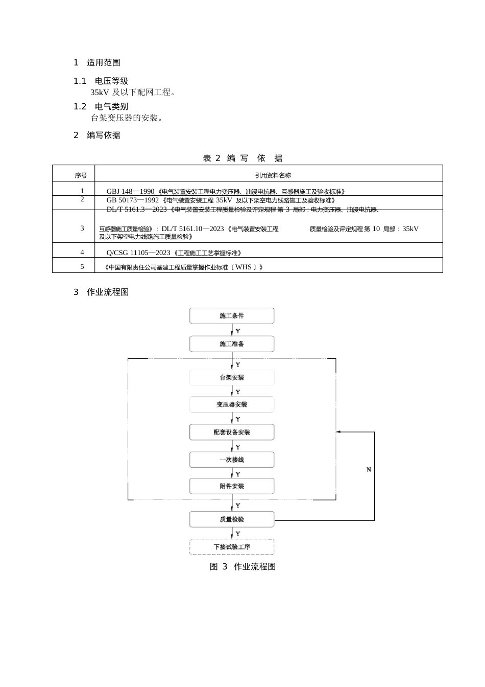 台架式电力变压器安装作业指导书_第3页