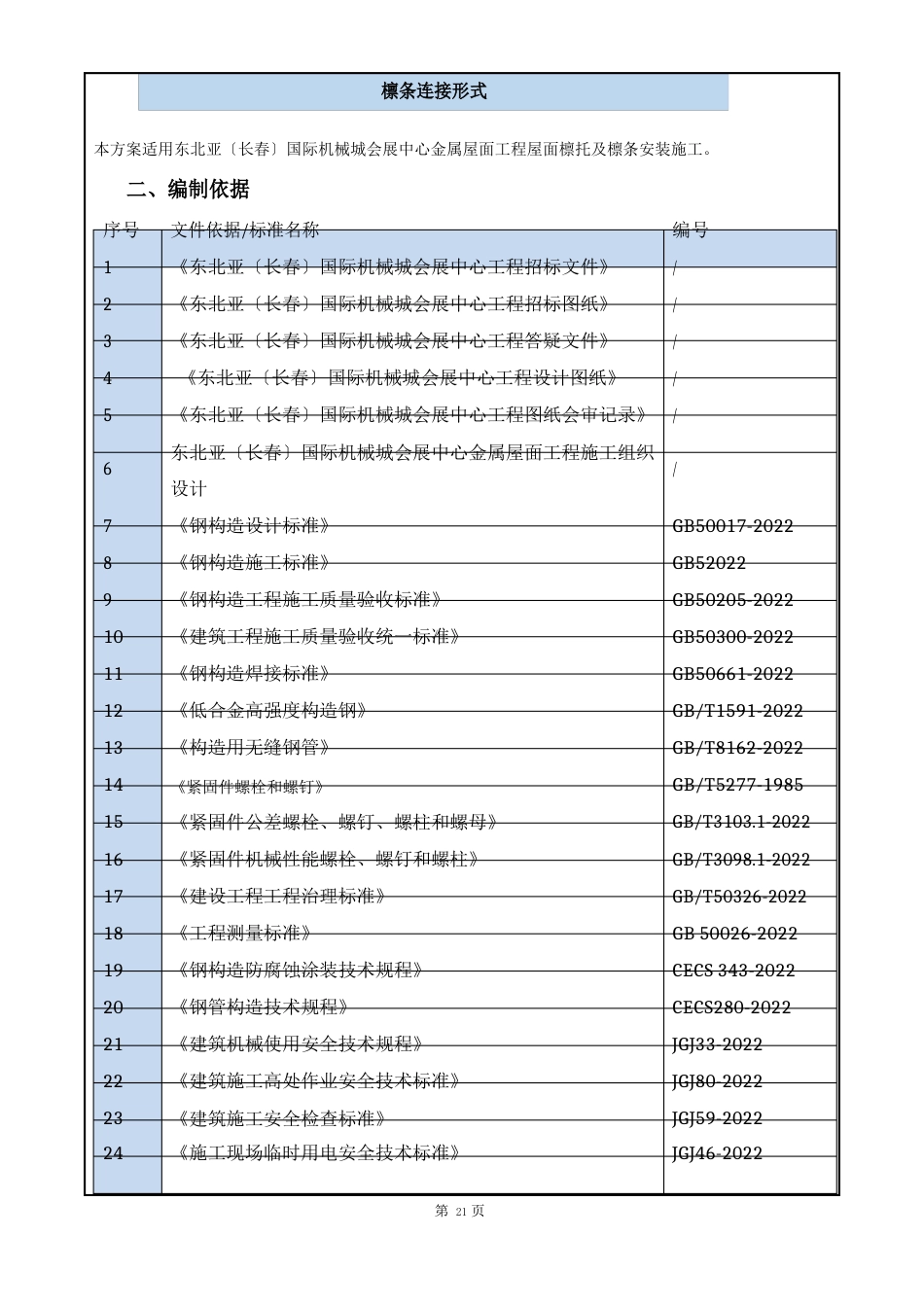 檩托檩条施工方案交底_第2页