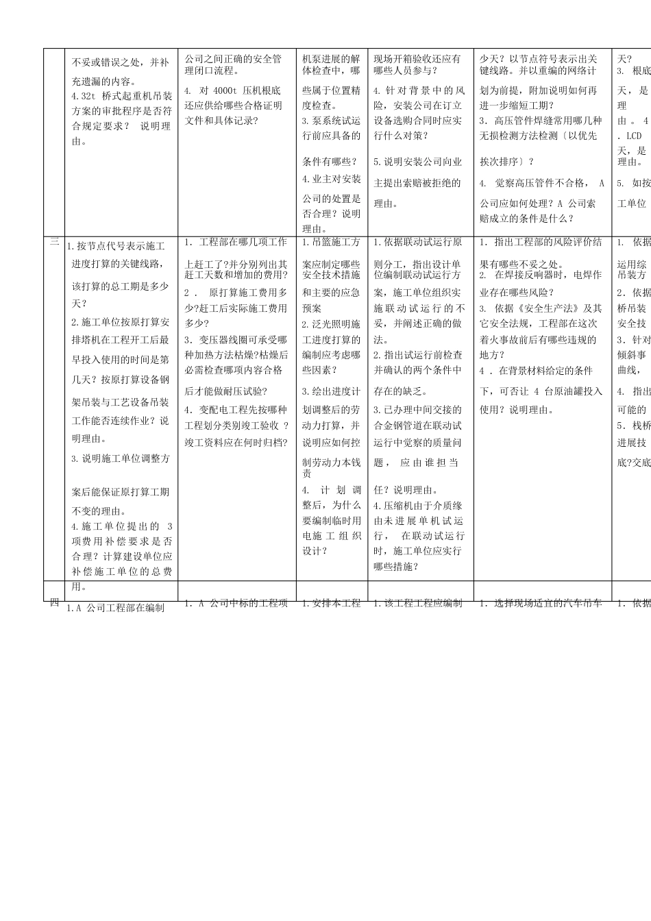 一建机电历年案例知识点考核整理(含答案)_第2页