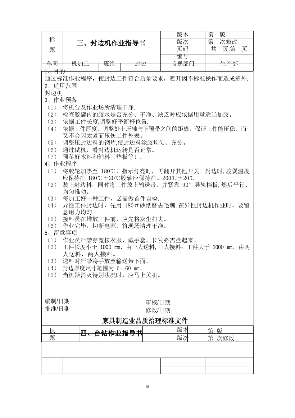 家具生产机加工车间机器作业指导书_第3页
