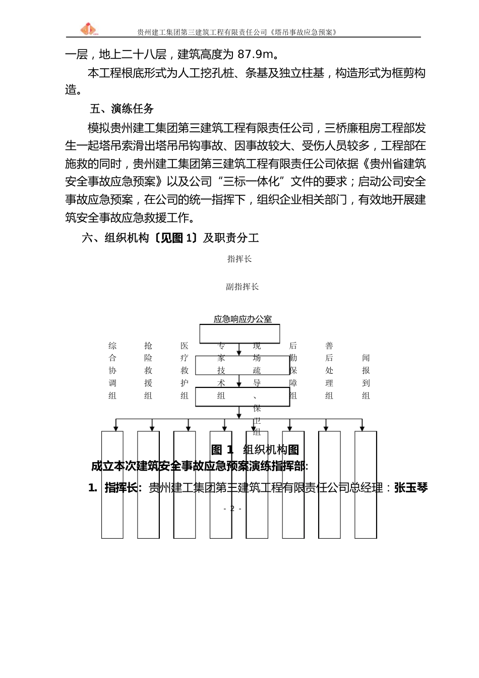 贵阳市建筑安全事故应急预案演练方案_第3页