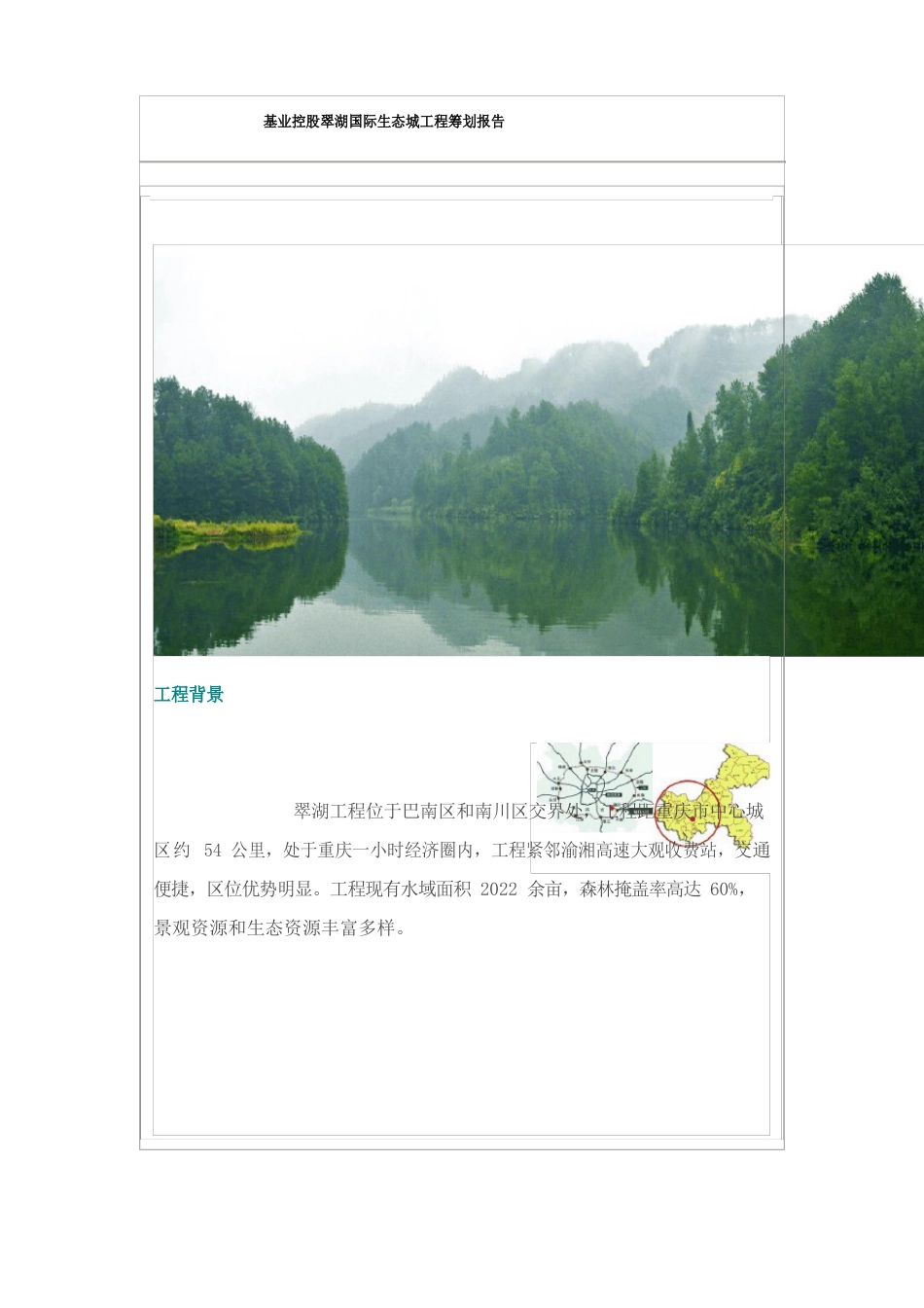 项目策划报告范本_第1页