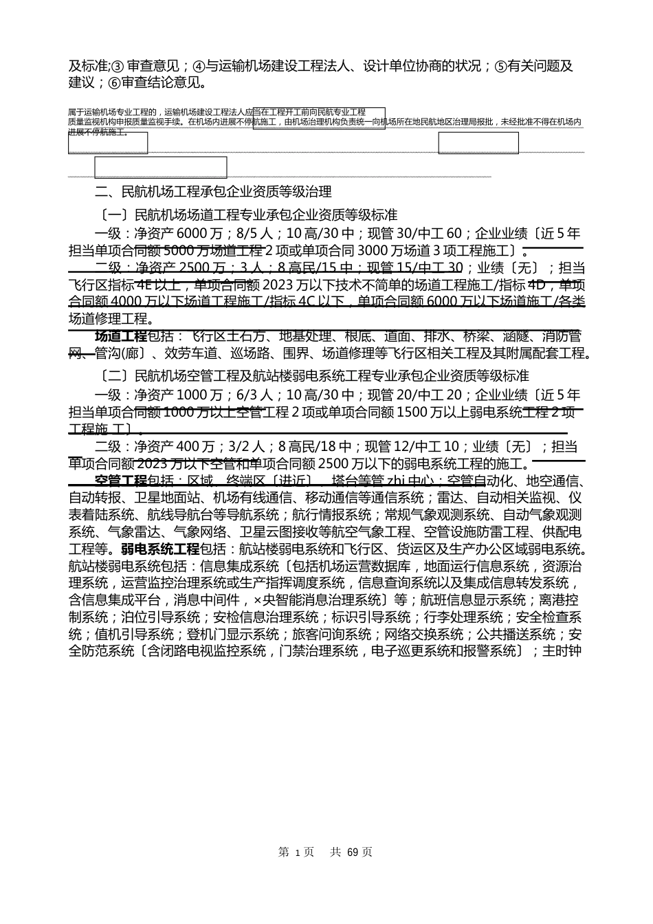 民航机场工程项目施工管理知识点自学资料_第2页