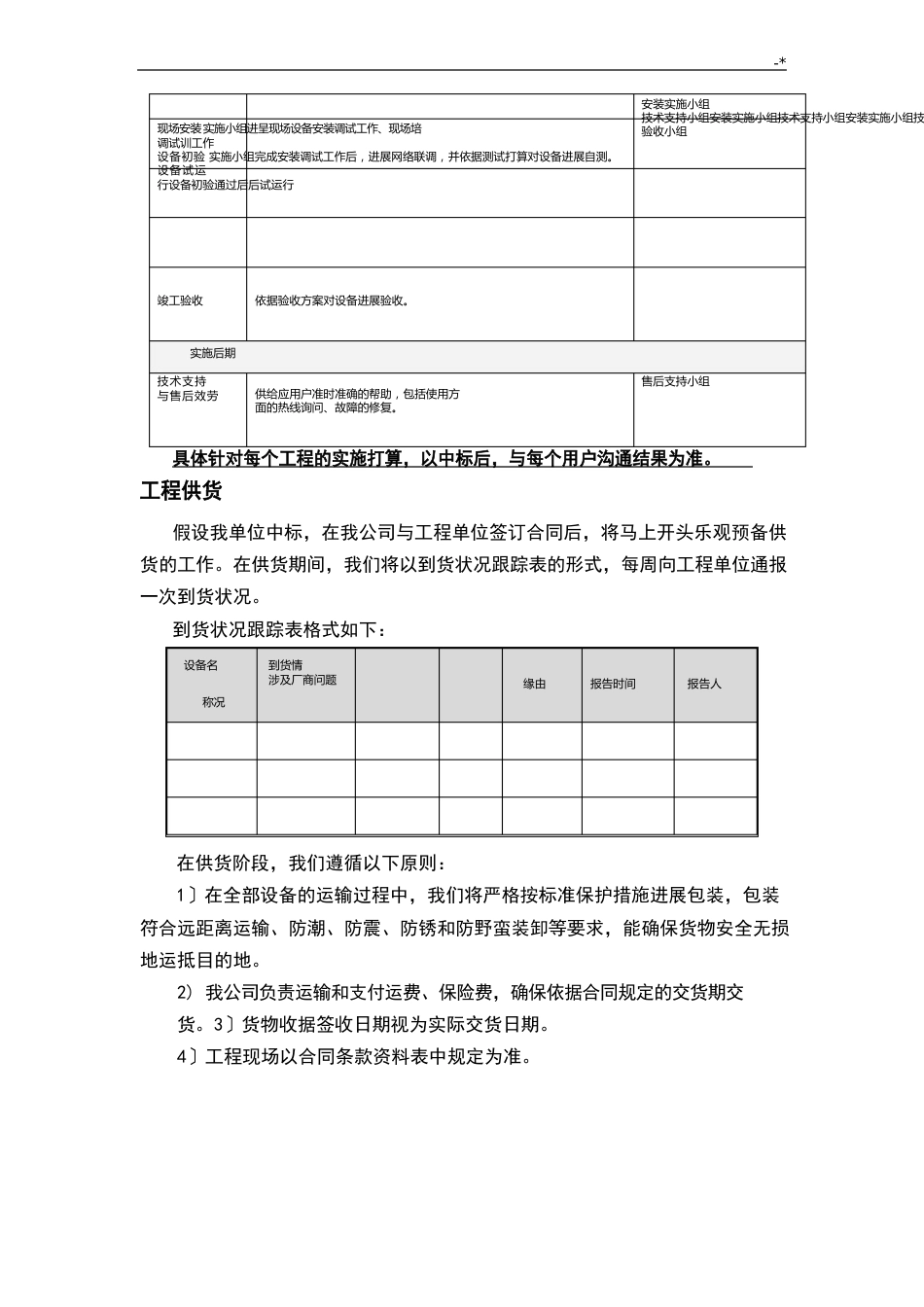 供货安装调试方案计划设计及其组织要求措施_第3页