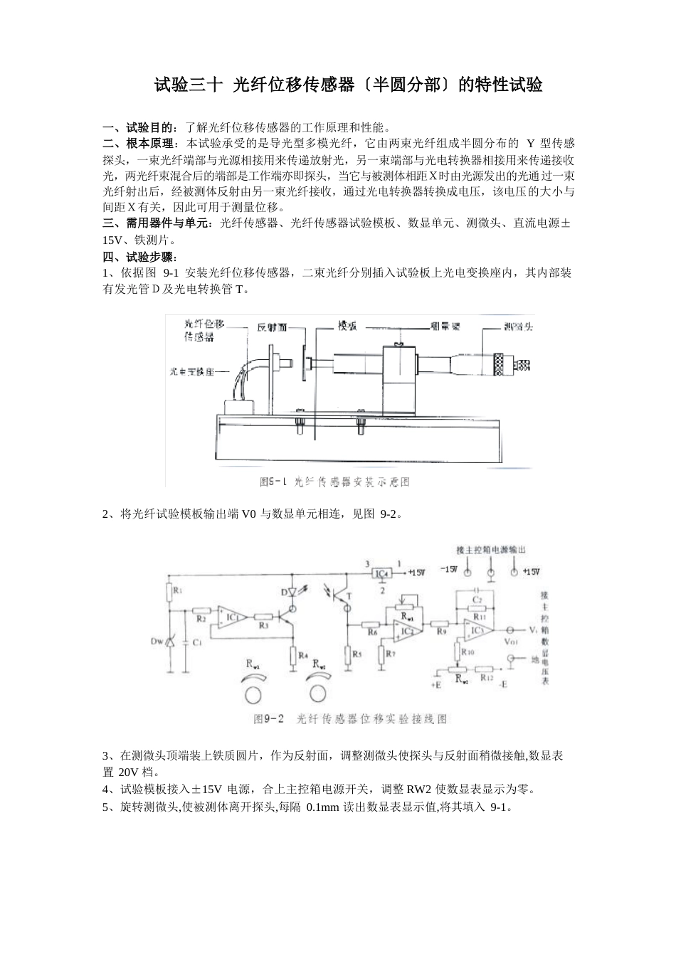 光电检测实验报告_第1页