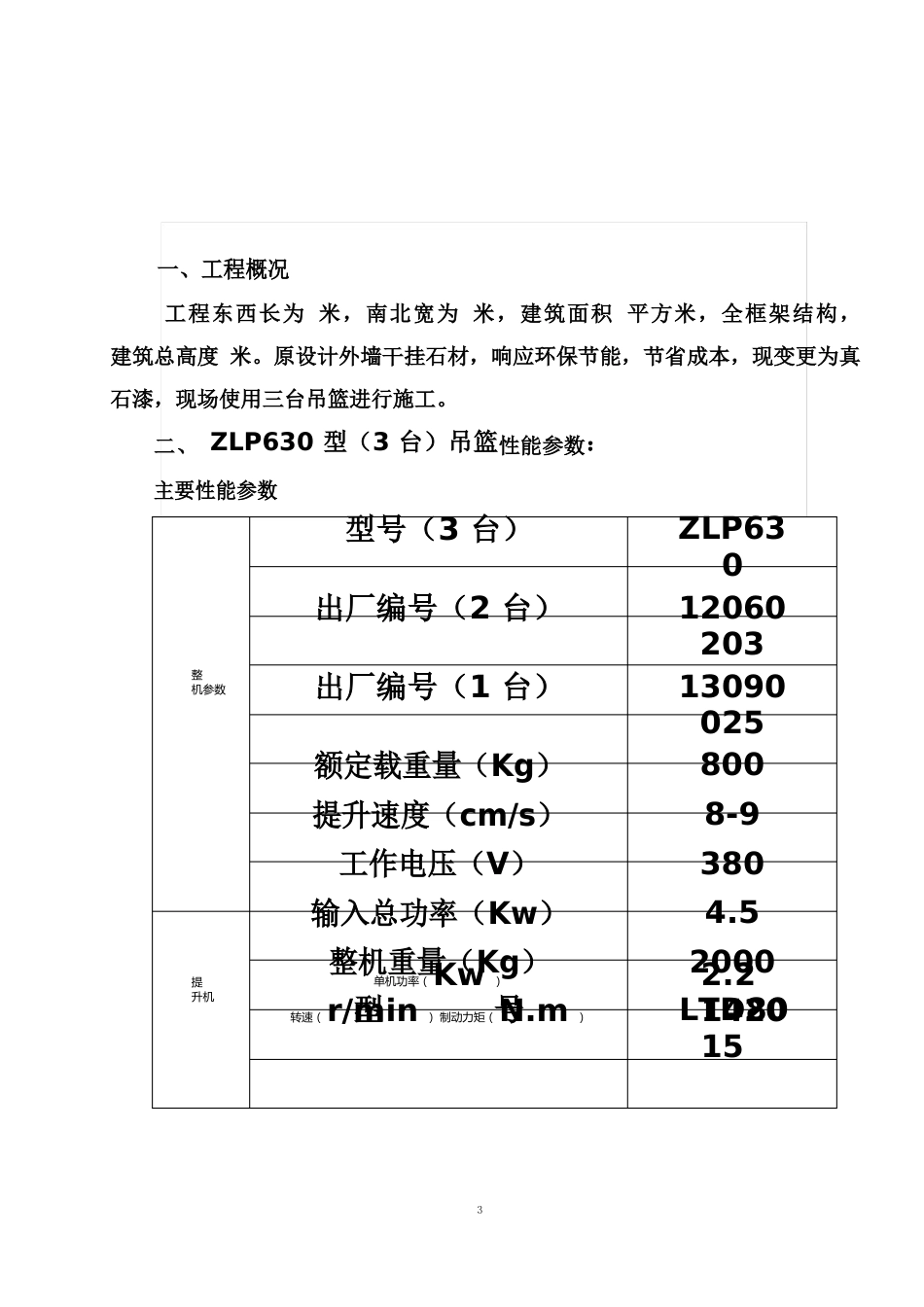 外墙涂料吊篮安拆施工方案_第3页