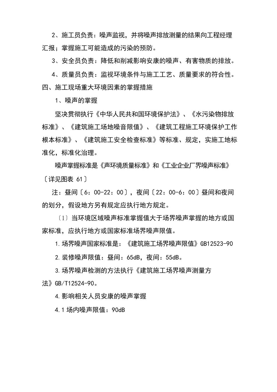 第二节、办公楼装饰工程环境保护体系与措施(含市容、市政保证措施)_第2页