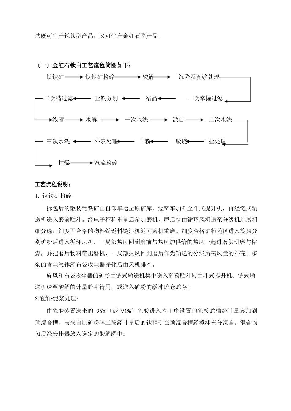 钛白粉生产工艺介绍_第2页