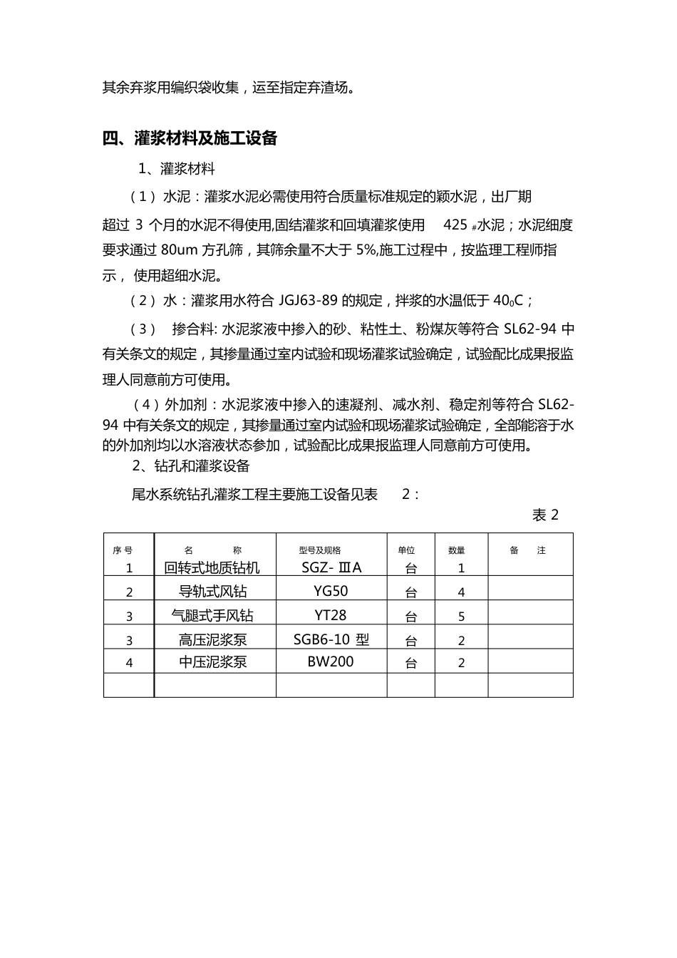 钻孔及灌浆施工方案_第3页