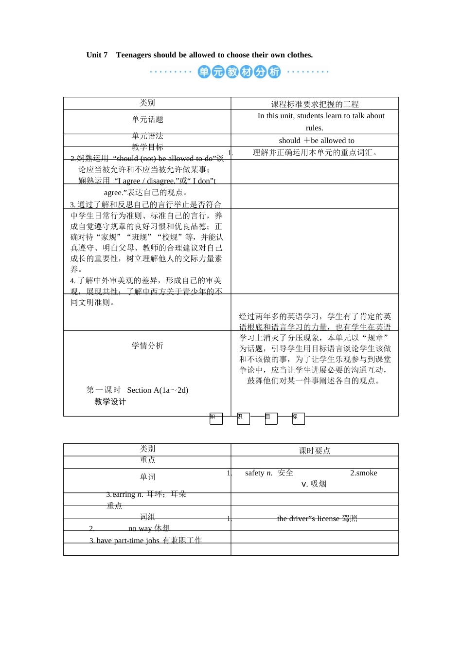 人教版九年级英语Unit7教案_第1页