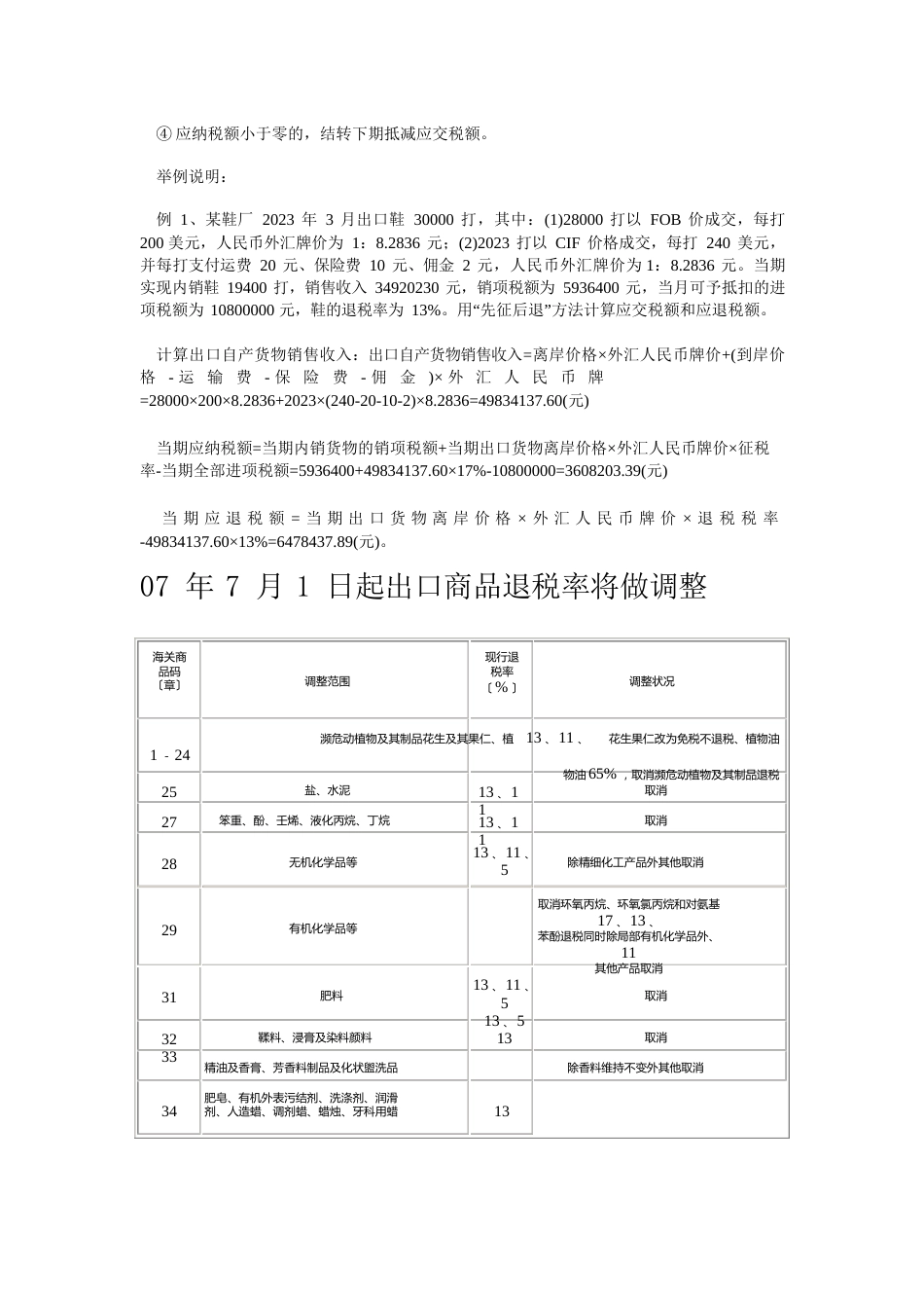 一般贸易出口货物退税计算方法_第2页