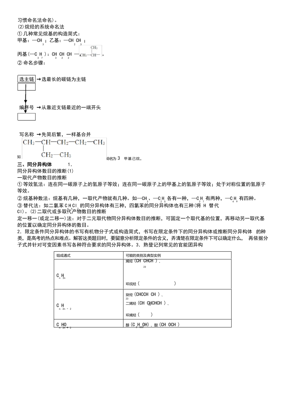 有机物知识点_第3页