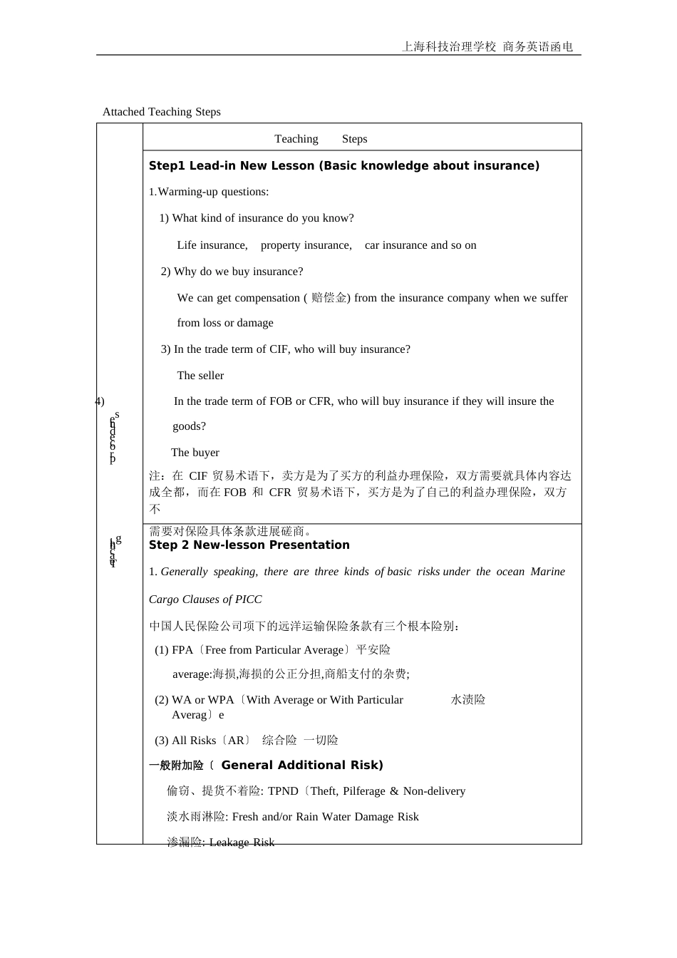 商务英语函电专业课教案Unit_第3页