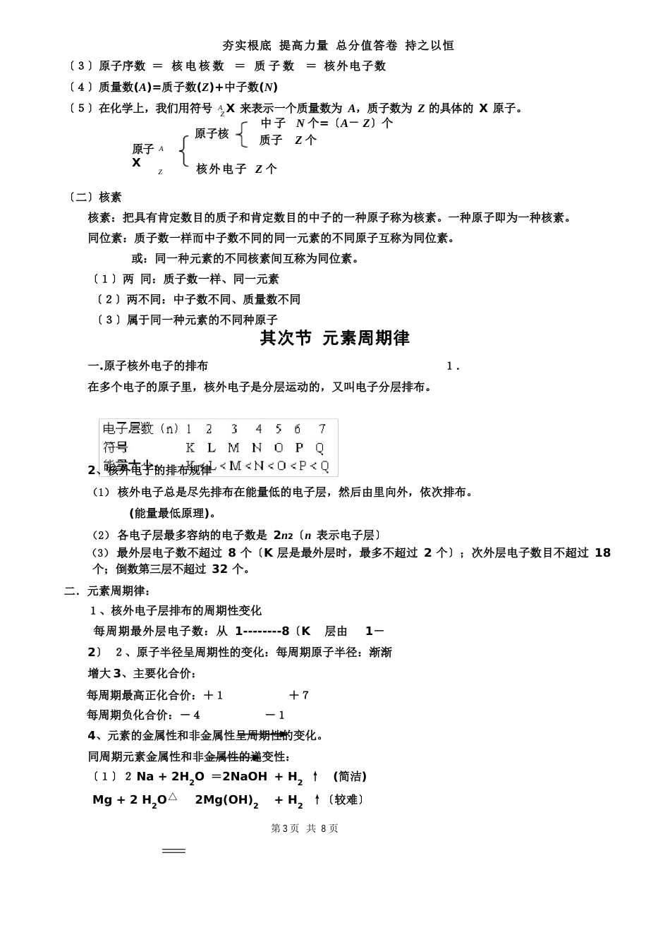 人教版化学必修二知识点总结_第3页