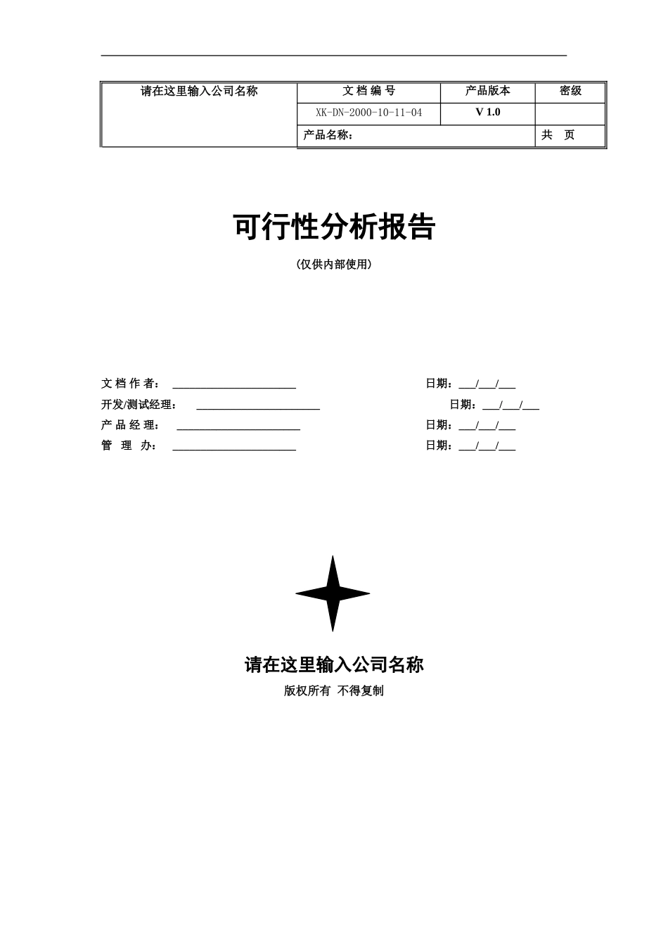 可行性分析报告_第1页