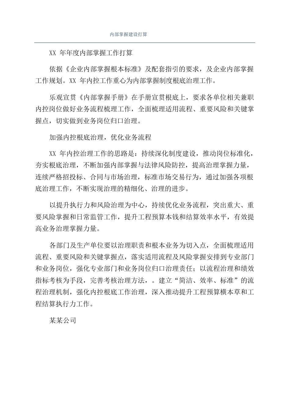 内部控制建设计划_第1页