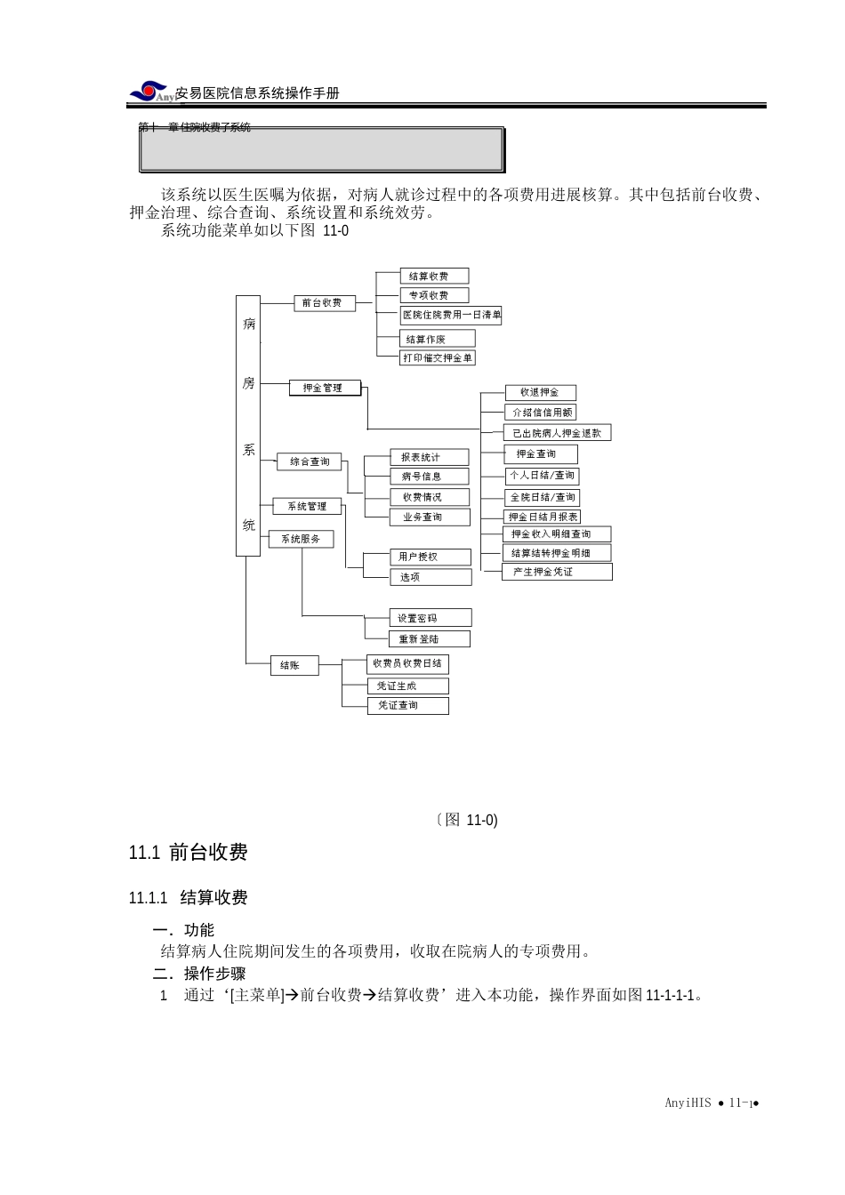 出院收费操作手册_第1页