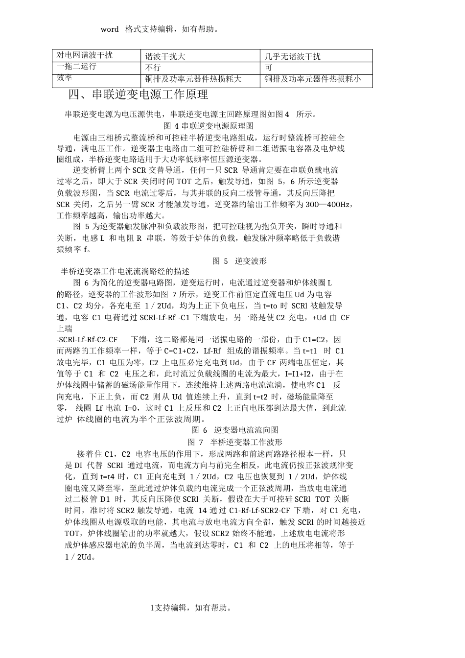 可控硅串联逆变中频电炉技术说明书_第3页