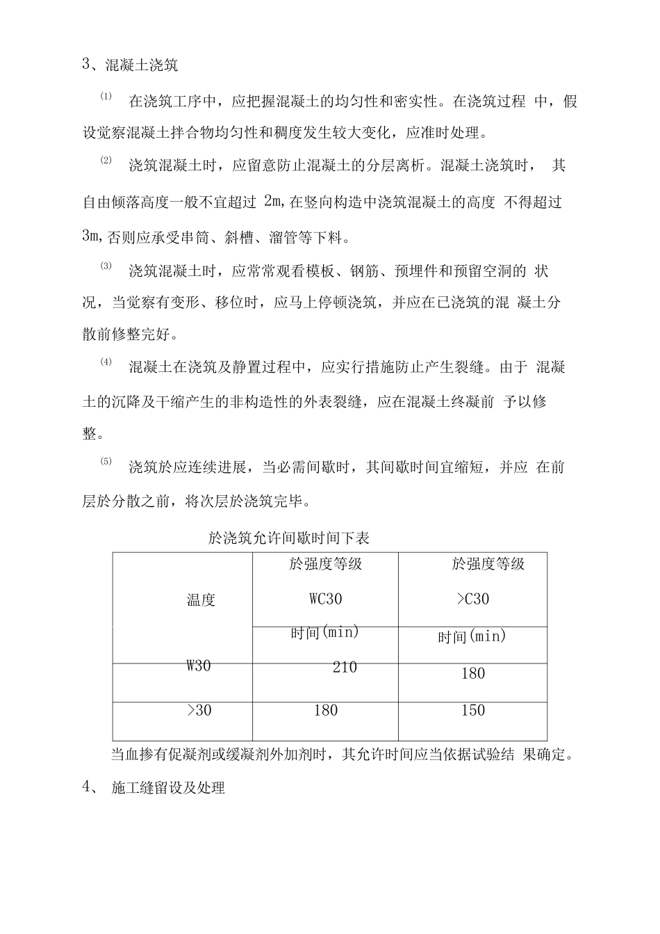 商品砼施工方法及养护措施_第3页