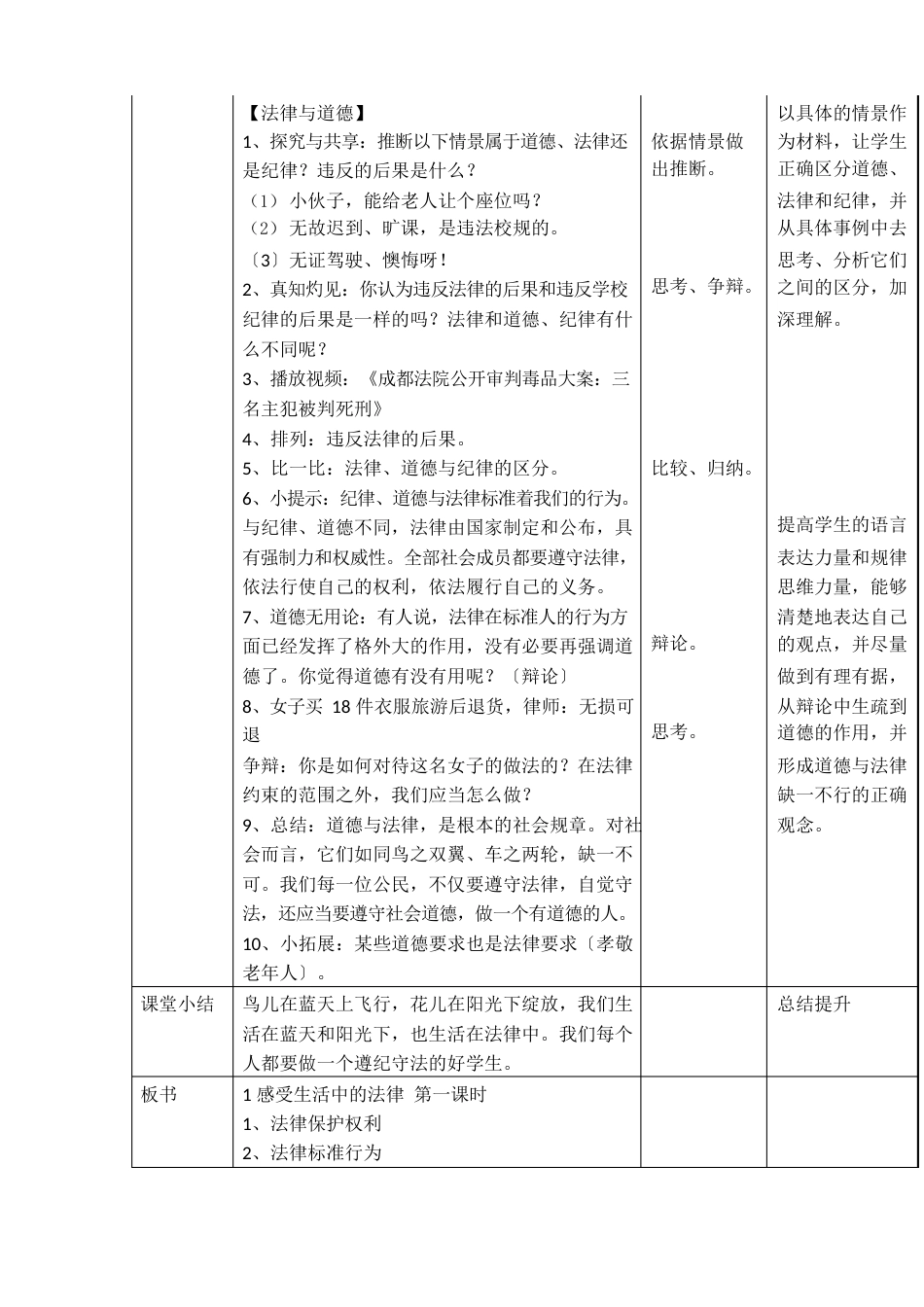 部编版道德与法治六年级上册教案_第2页