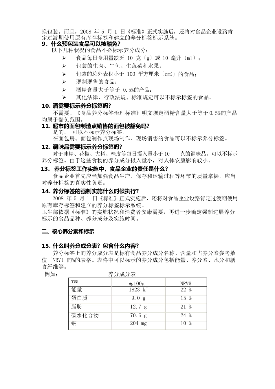 了解食品包装的营养标签意义_第2页