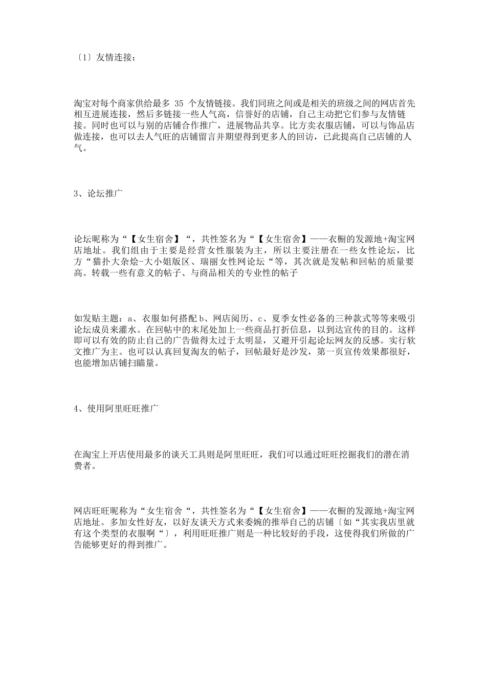 网店推广策划方案_第3页