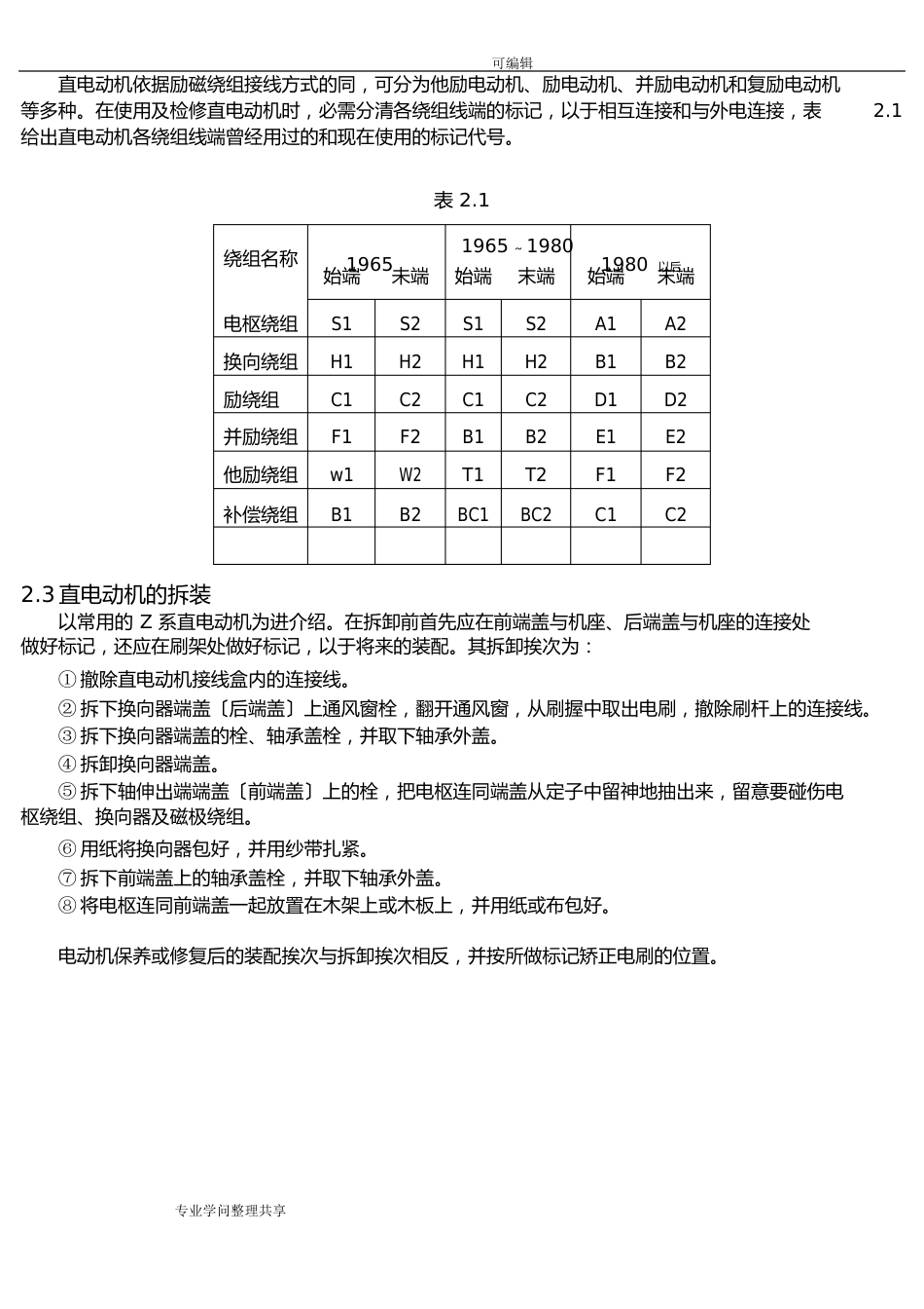 电动机常见故障分析报告和维修_第3页