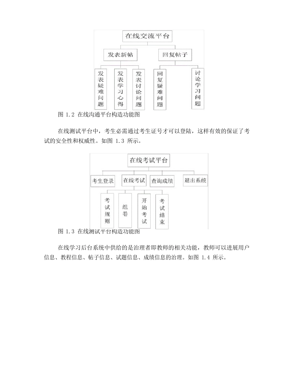 数据库类在线学习系统数据库设计_第3页