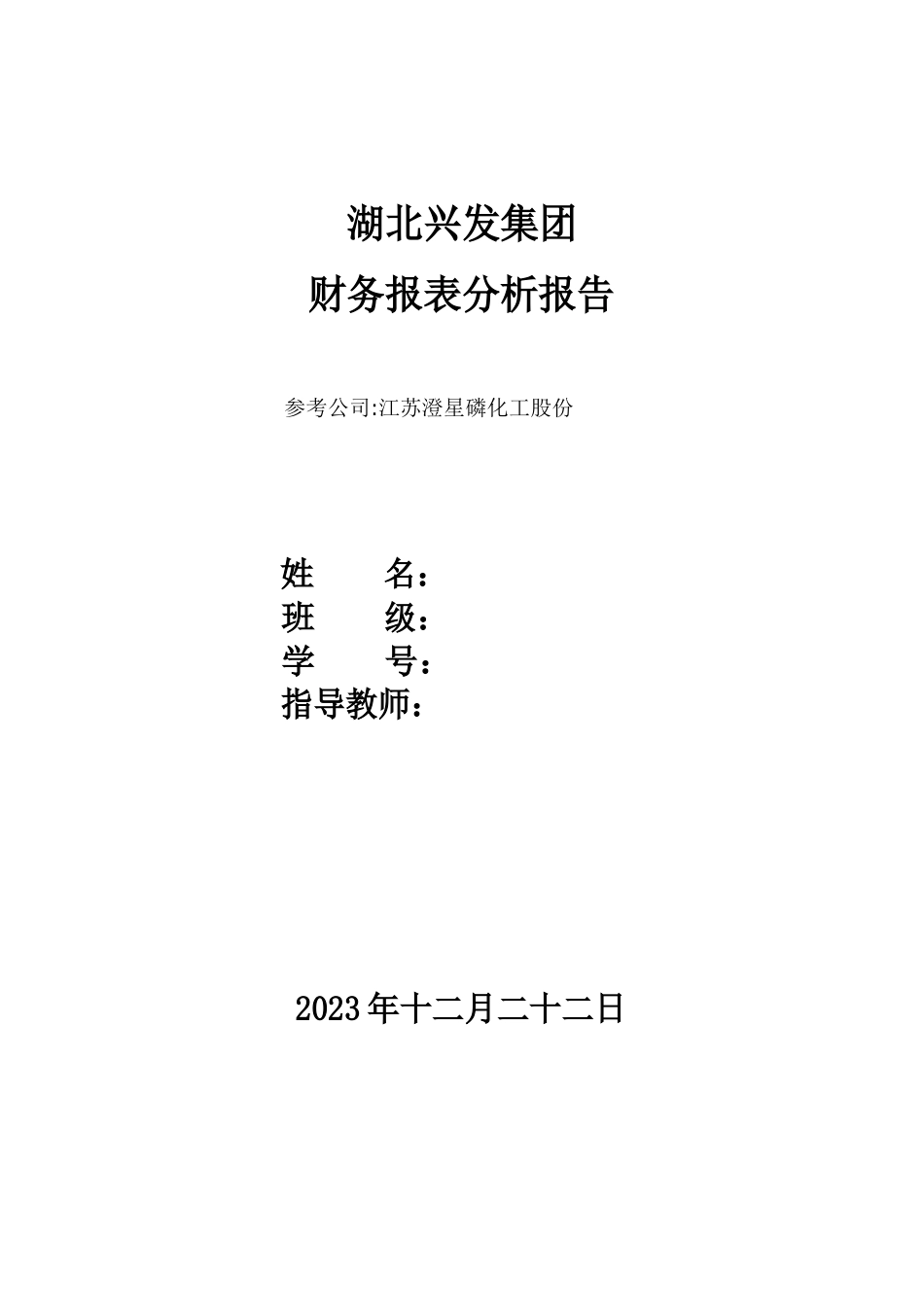 某农业公司财务报表分析报告_第2页