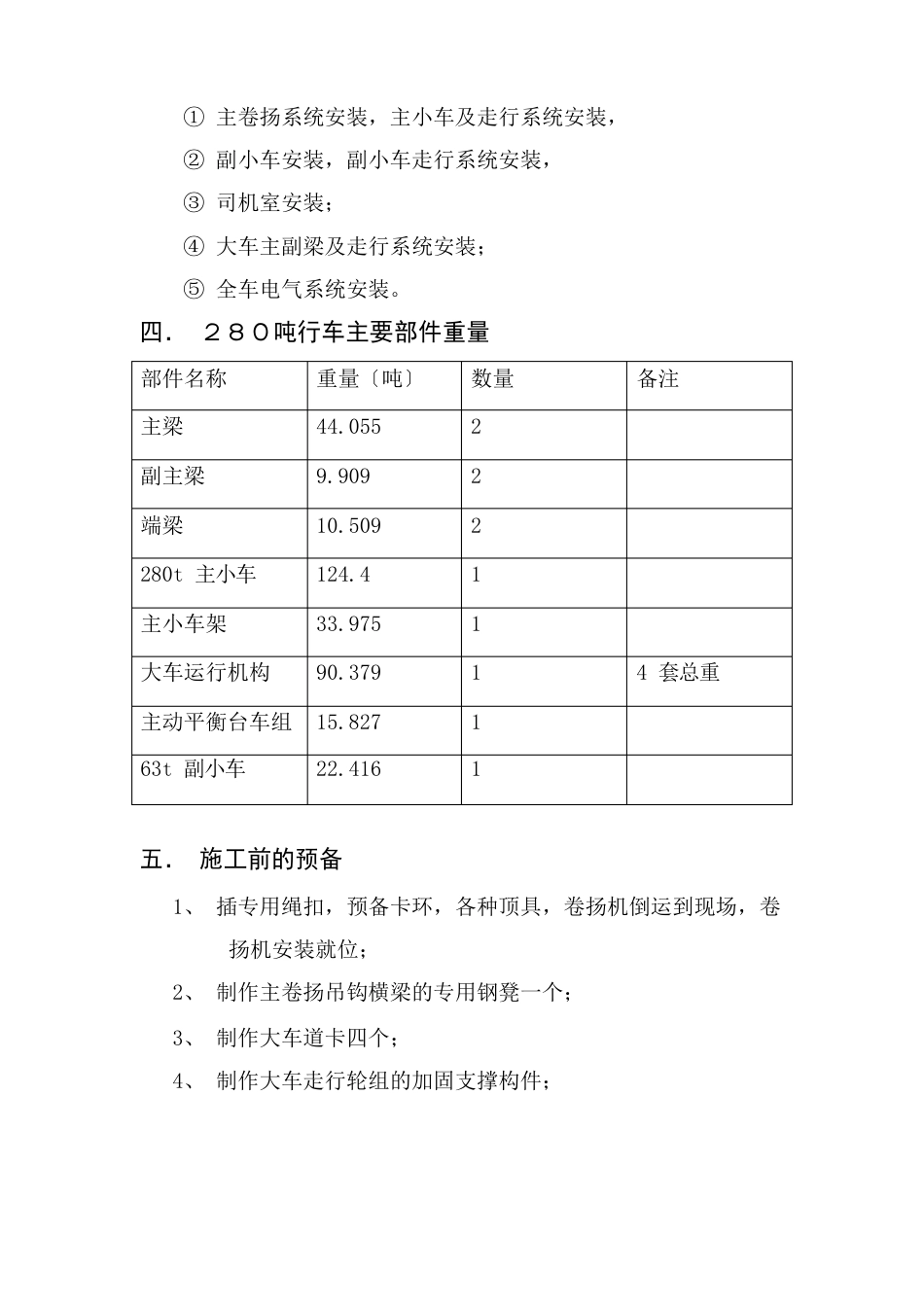 宏发炼钢2B2C280吨行车安装施工方案_第3页