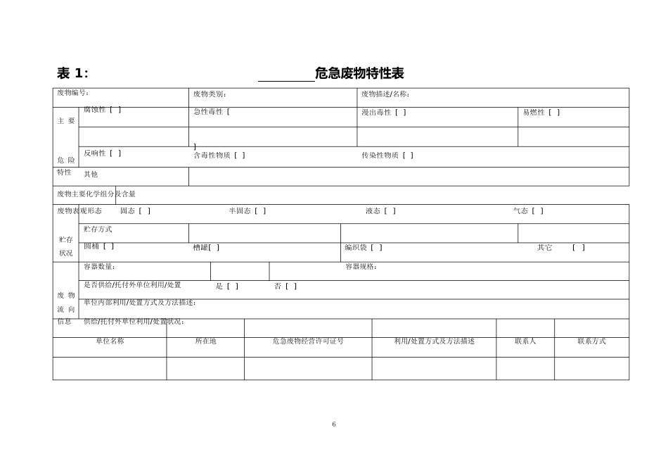 固体废物台账表格_第2页