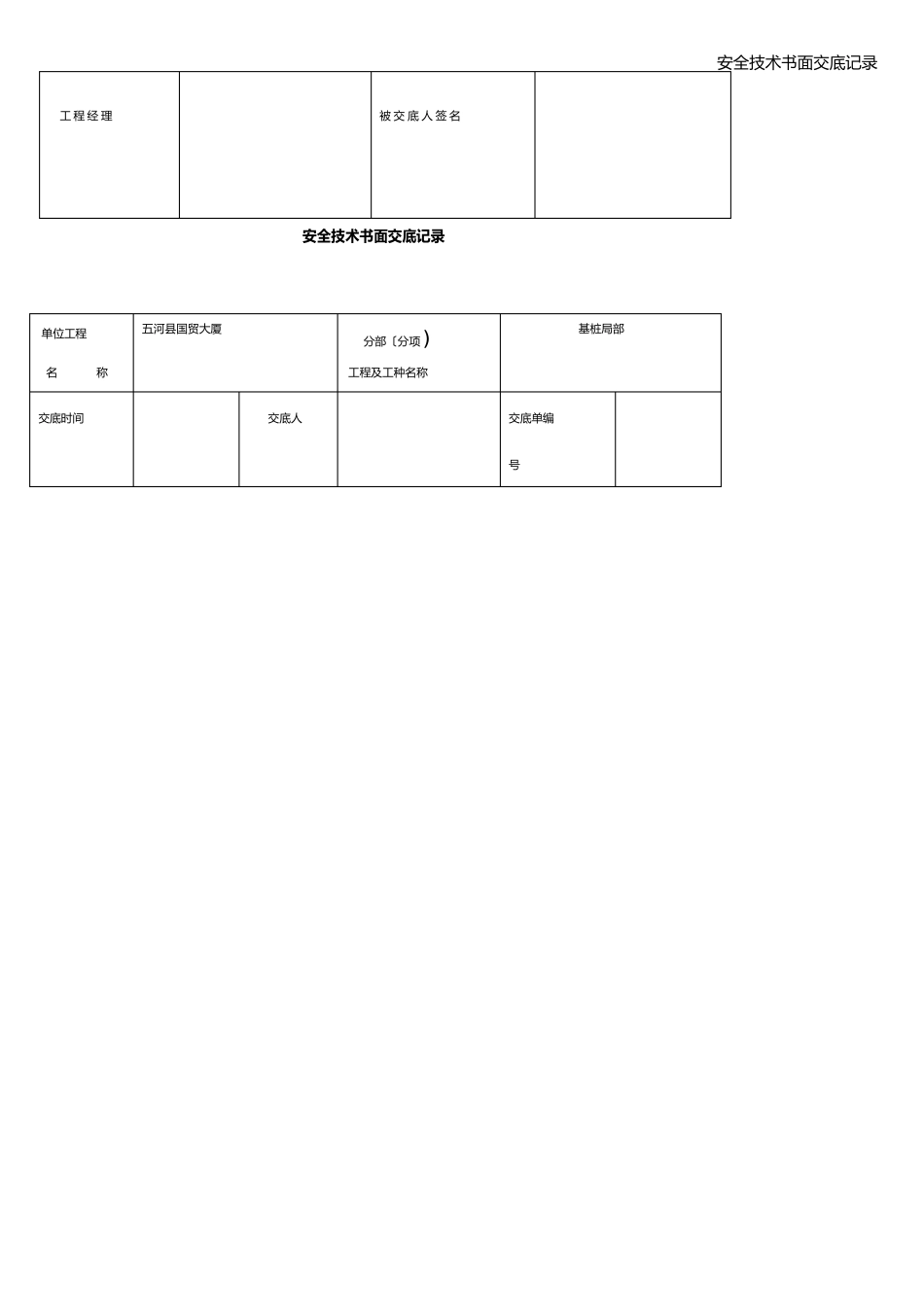 安全技术书面交底记录_第3页