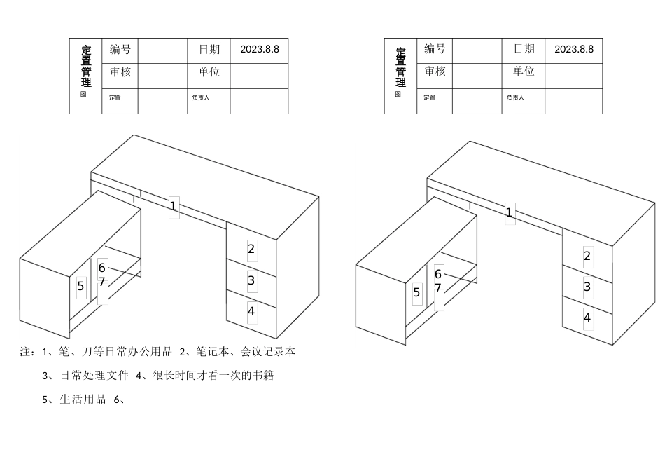 办公桌定置管理图_第2页