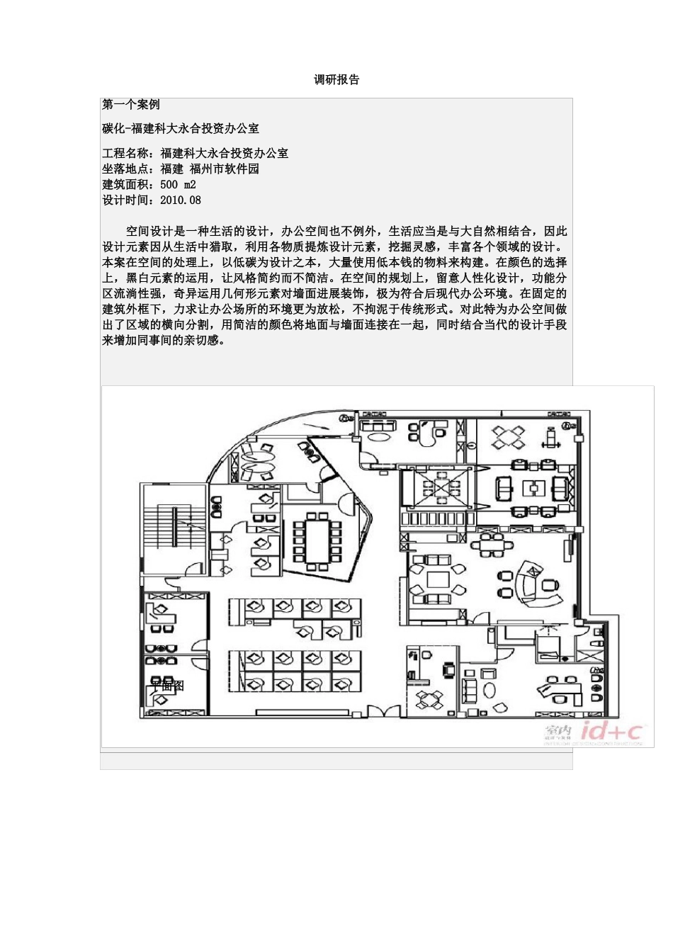 办公空间调研报告_第1页