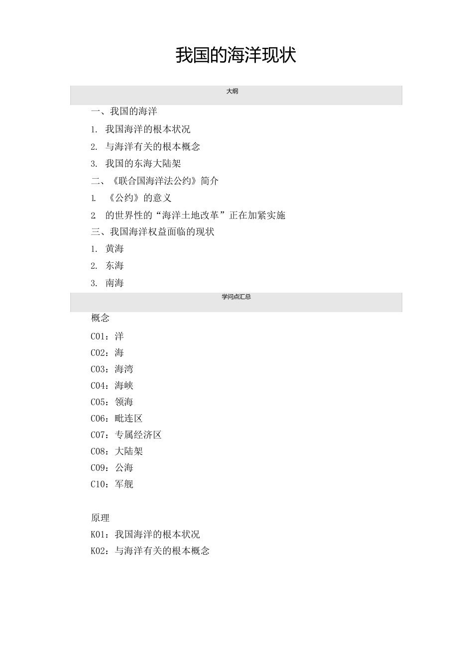 我国的海洋现状_第1页