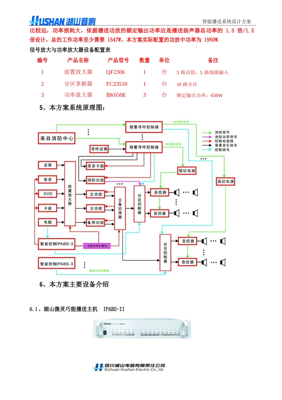 湖山智能广播系统设计说明_第3页