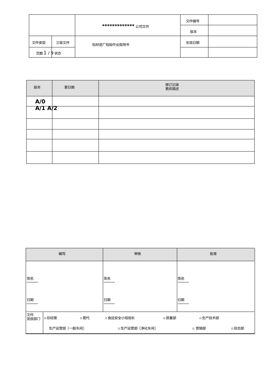 包装材料进厂检验作业指导书_第1页