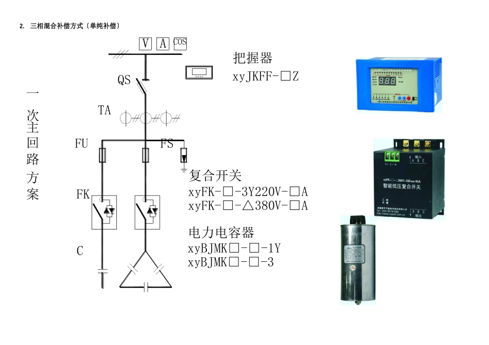 低压无功补偿方式主回路方案_第3页