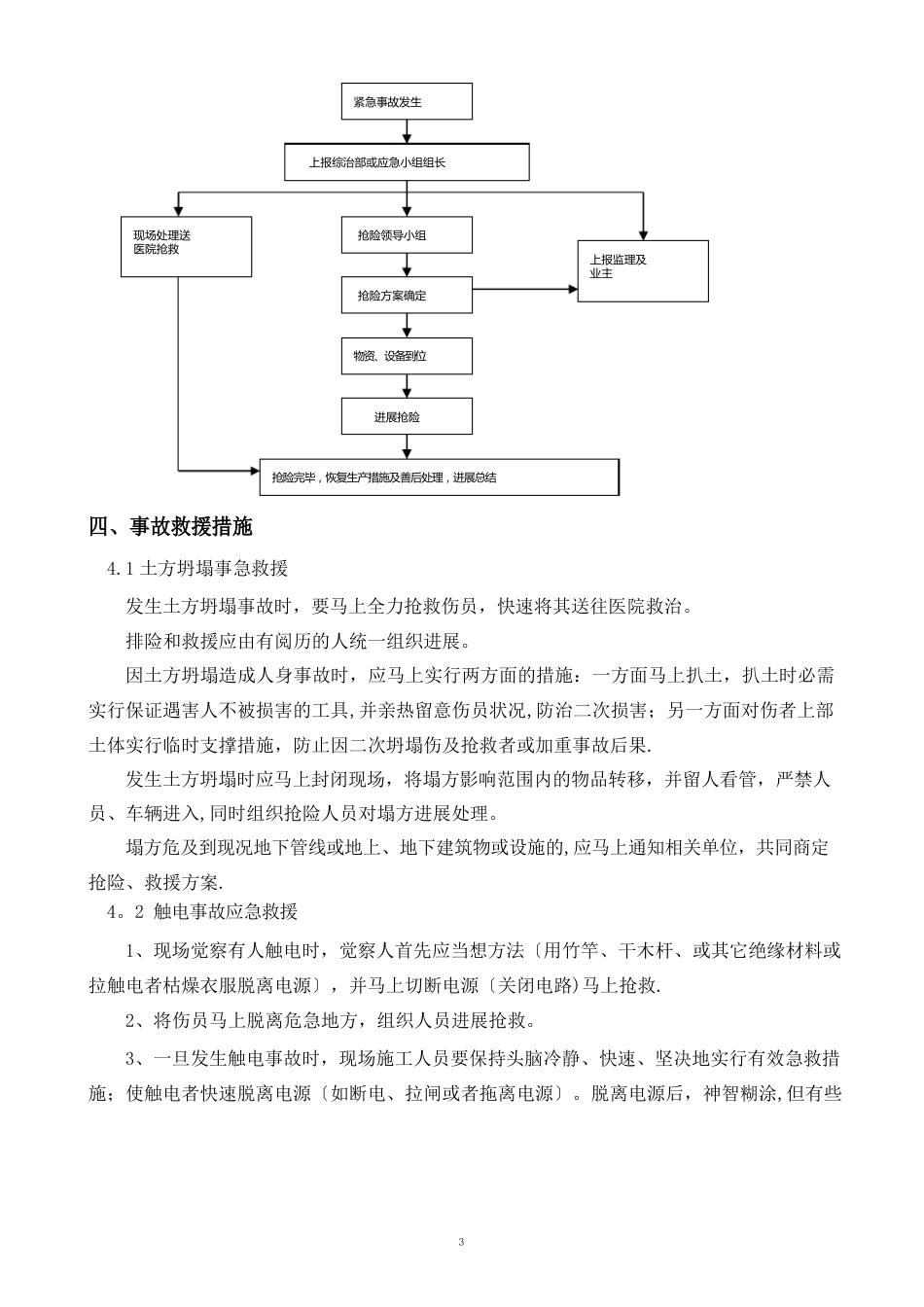 天然气管道应急施工方案_第3页