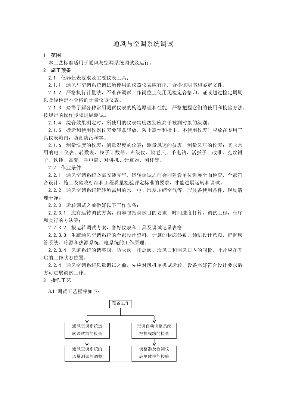 通风与空调系统调试工艺_第1页