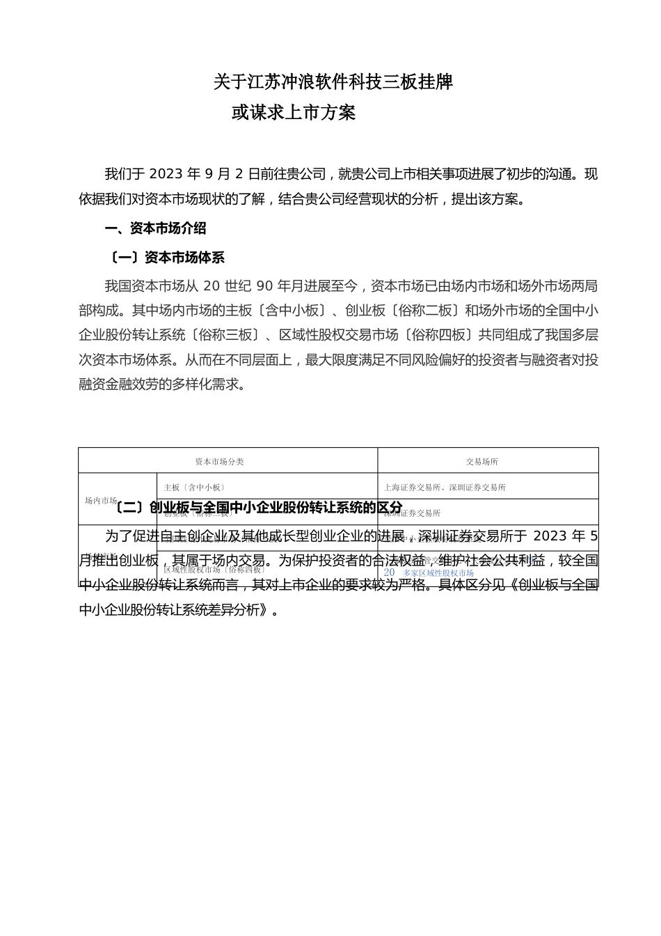 新三板挂牌及上市方案_第1页