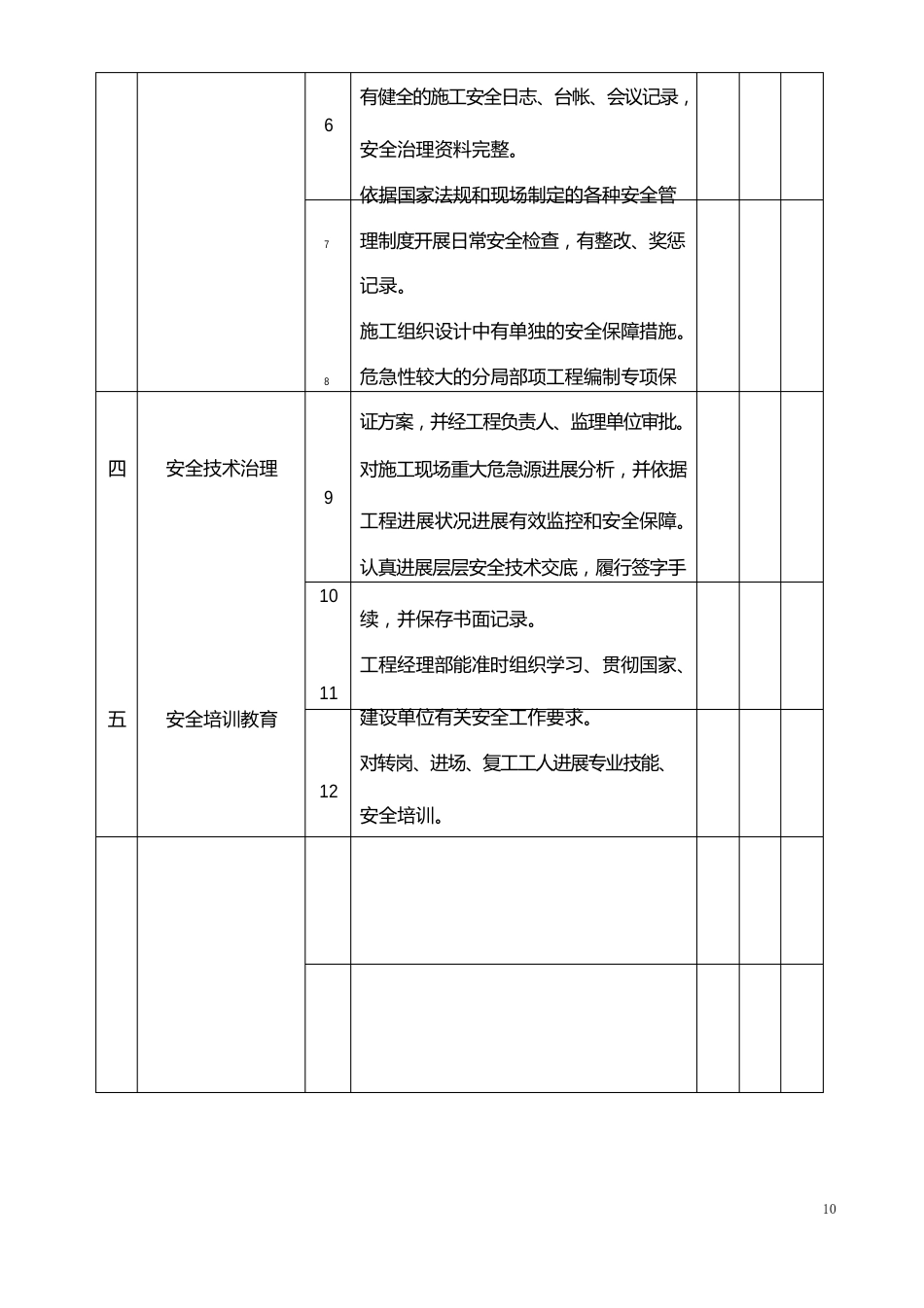 公路工程安全生产检查记录表_第2页