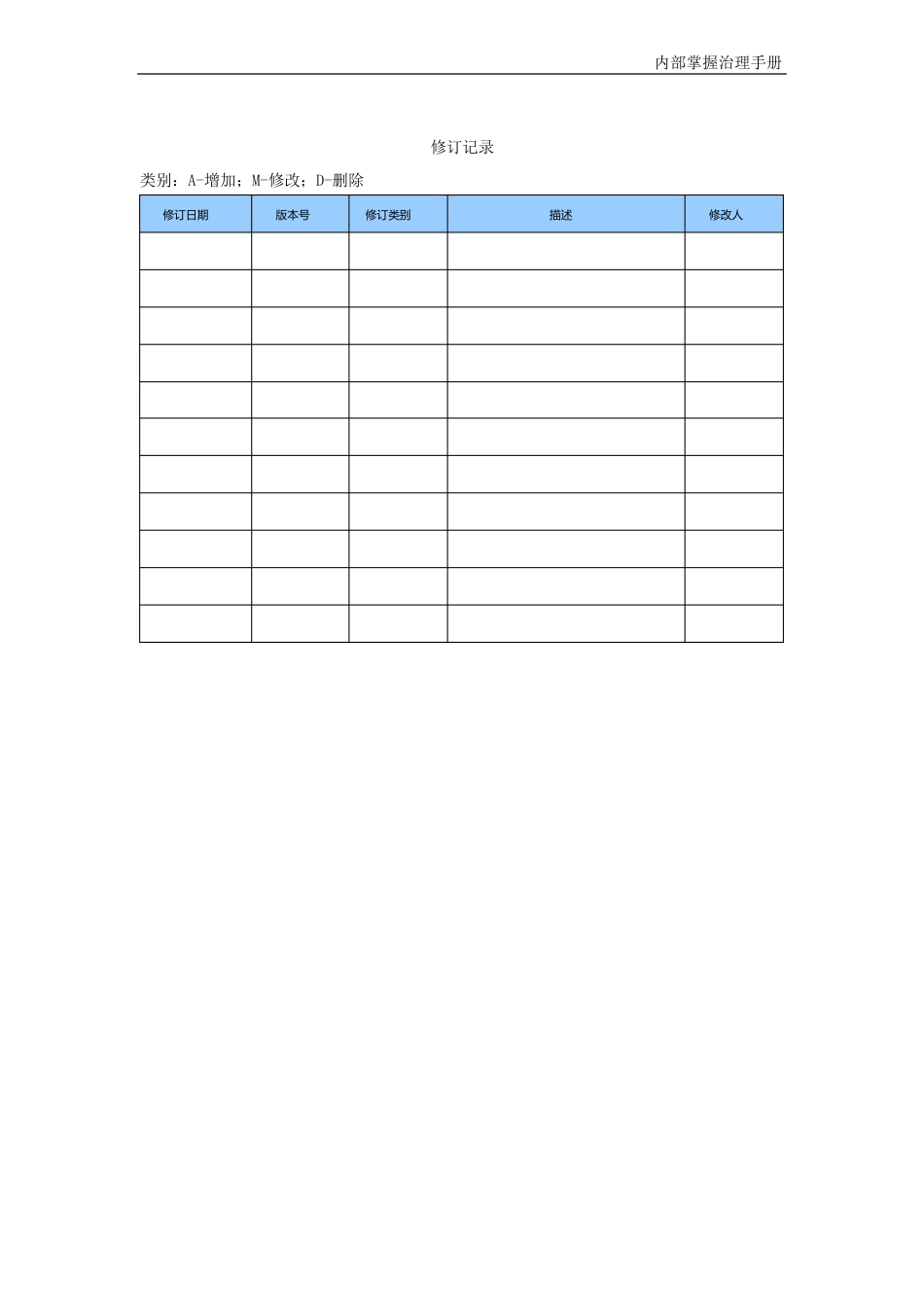 内部控制手册第2册风险评估_第2页