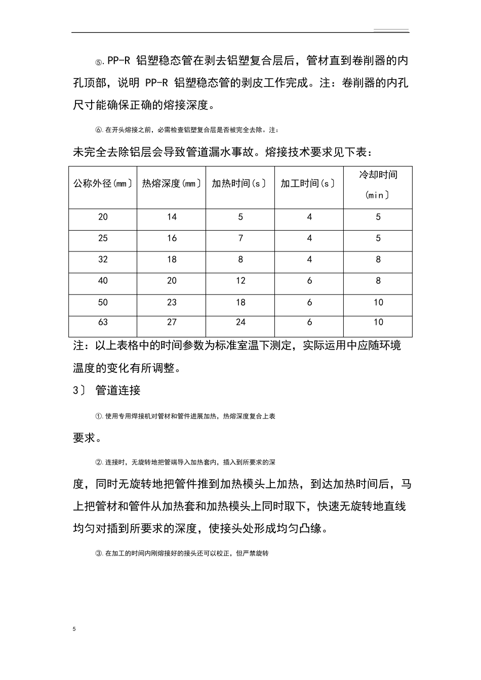 供热管道施工技术交底_第2页