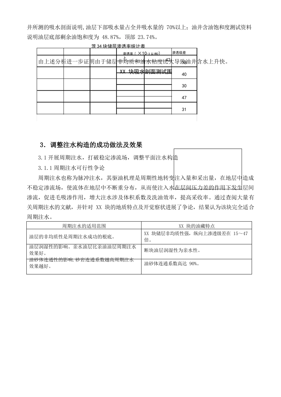 正韵律厚油层调整注水结构的_第3页