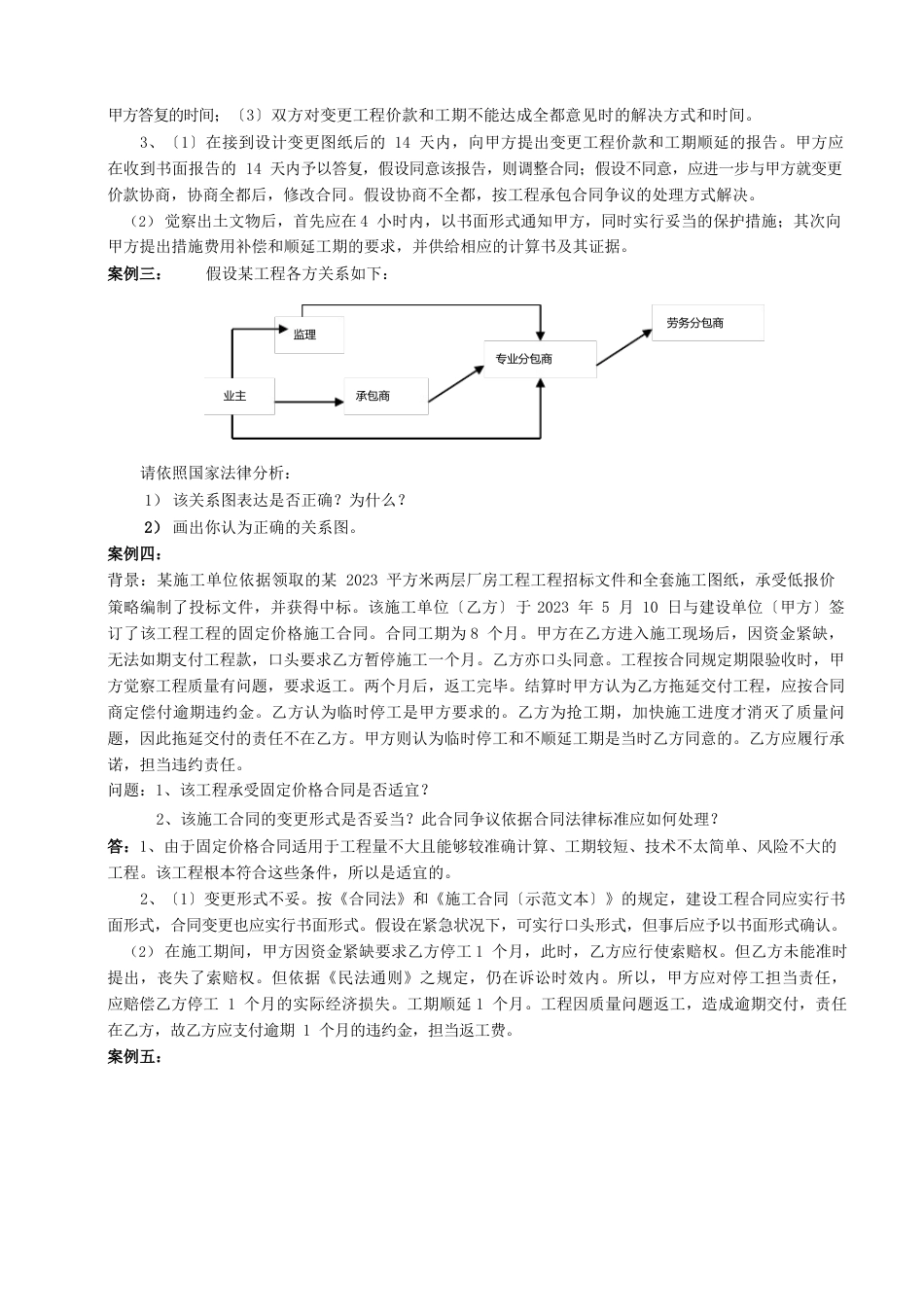 工程合同案例及分析_第2页