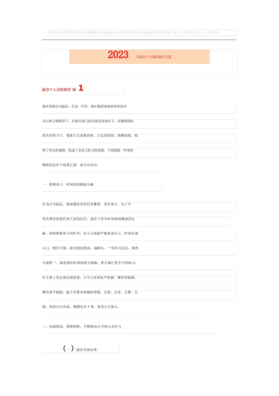 2023年副总个人述职报告_第1页